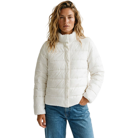 Edge Womens Spinnaker Puffer Jackets in white