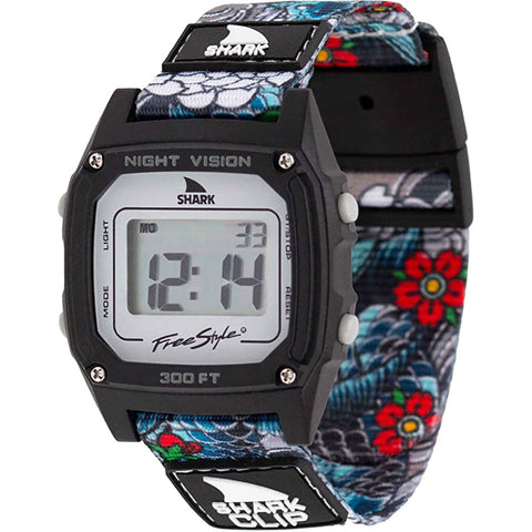 Freestyle Shark Classic Clip Watches in black and D Koi tattoo