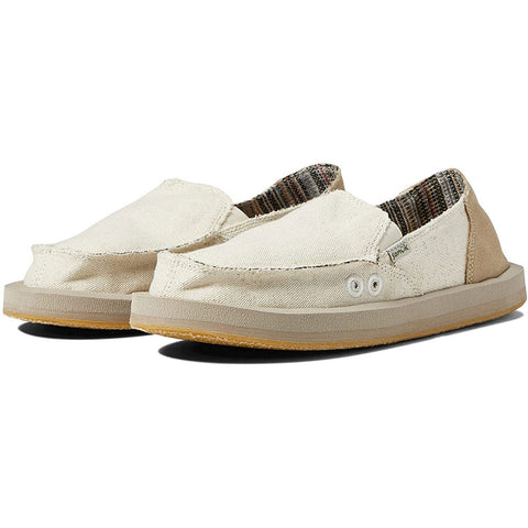 Sanuk Womens Donna ST Natural Sandal Shoes in Natural