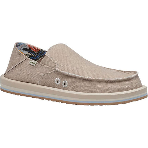 Sanuk Mens Pridewalk Sandal Shoes in Cobblestone