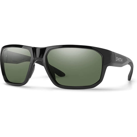 Smith Arvo Sunglasses in black and polar gray green
