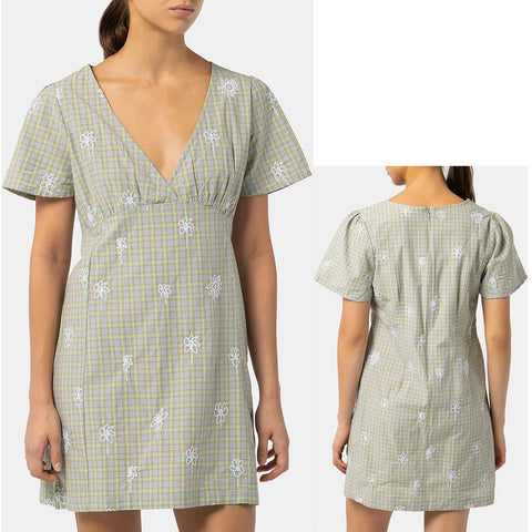 Obey Womens Jia Mini Dresses in opal multi