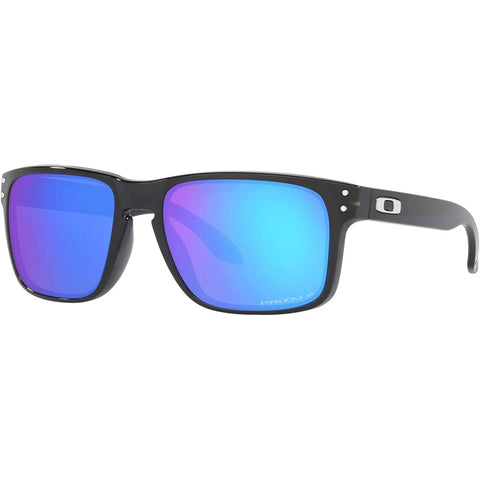 Oakley Holbrook Sunglasses in black ink and Prizm sapphire polarized