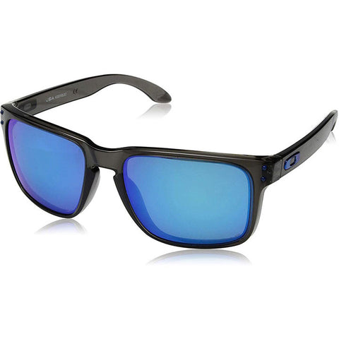 Oakley Holbrook XL Sunglasses in grey smoke and Prizm sapphire polarized