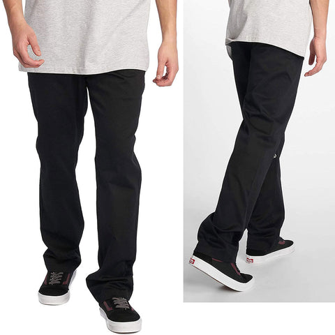 Volcom Mens Frickin Modern Stretch Pants in Black