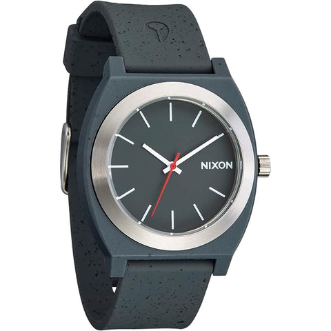 Nixon Time Teller OPP Watches in silver and asphalt speckle