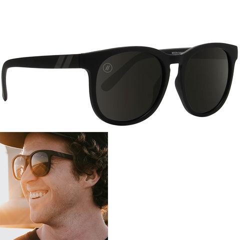 Blenders Moon Dawg Sunglasses in black and black polarized