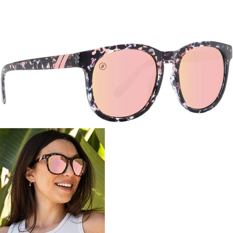 Blenders Mamba Queen Sunglasses in pink tortoise and pink polarized
