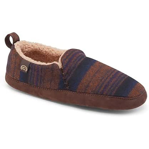 Cobian Mens Borrego Moccasin Shoes in brown