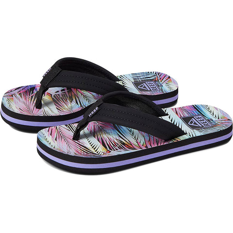 Reef kids Kids Ahi Sandals in Palm fronds
