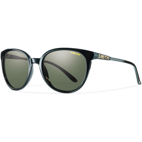 Smith Cheetah Sunglasses in black and polar gray green