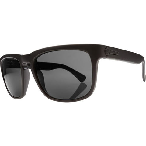 Electric Knoxville Sunglasses in matte black and grey polarized
