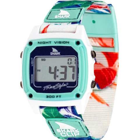 Freestyle Shark Classic Clip Watches in mint/white and paradise green