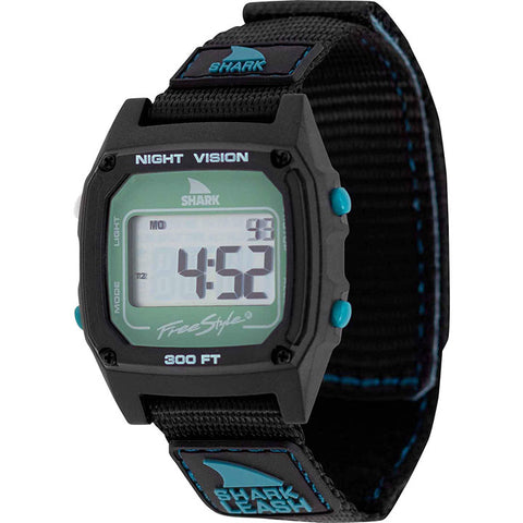 Freestyle Shark Classic Leash Watches in black fin and Black