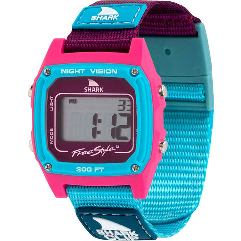 Freestyle Shark Classic Clip Watches in cranberry/turquoise and cranberry/turquoise