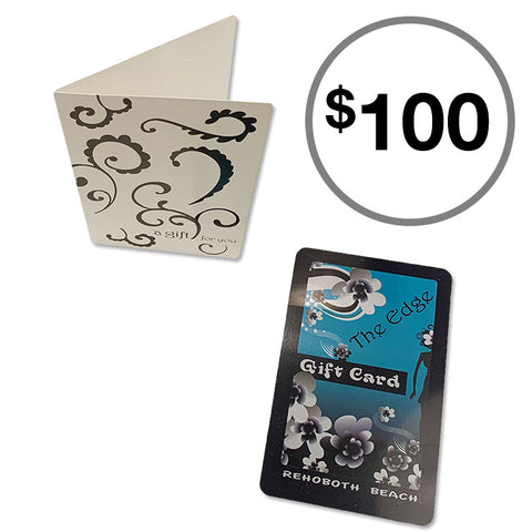 Edge Store 100 Gift Card in floral and 100