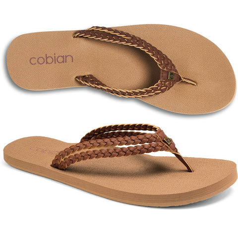 Cobian Womens Leucadia Sandals in Chestnut