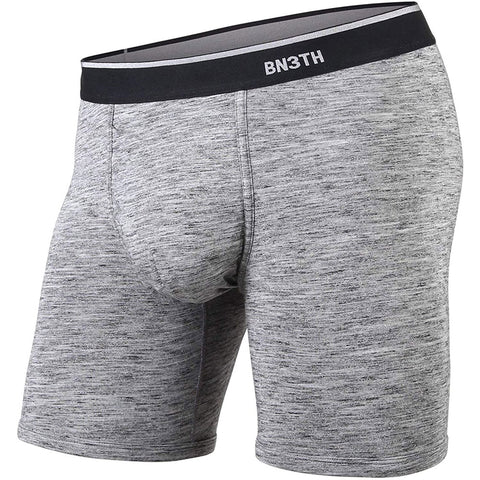 BN3TH Mens Classic Boxer Briefs in charcoal