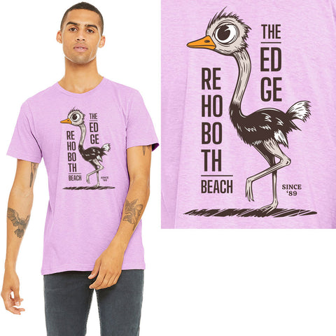 Edge Ostrich T-Shirts in Orchid