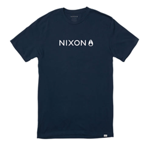 Nixon Basis T-Shirts in Navy