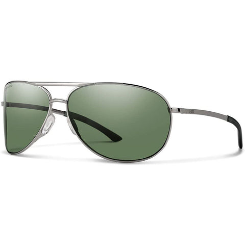 Smith Serpico 2 Sunglasses in gunmetal and polar grey/green